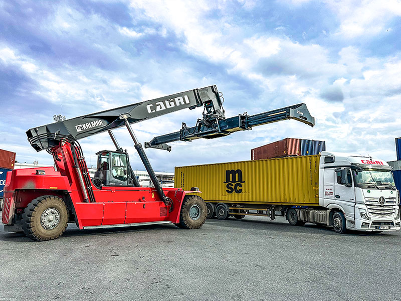 Intgerierte Container-Aussendienstlösungen